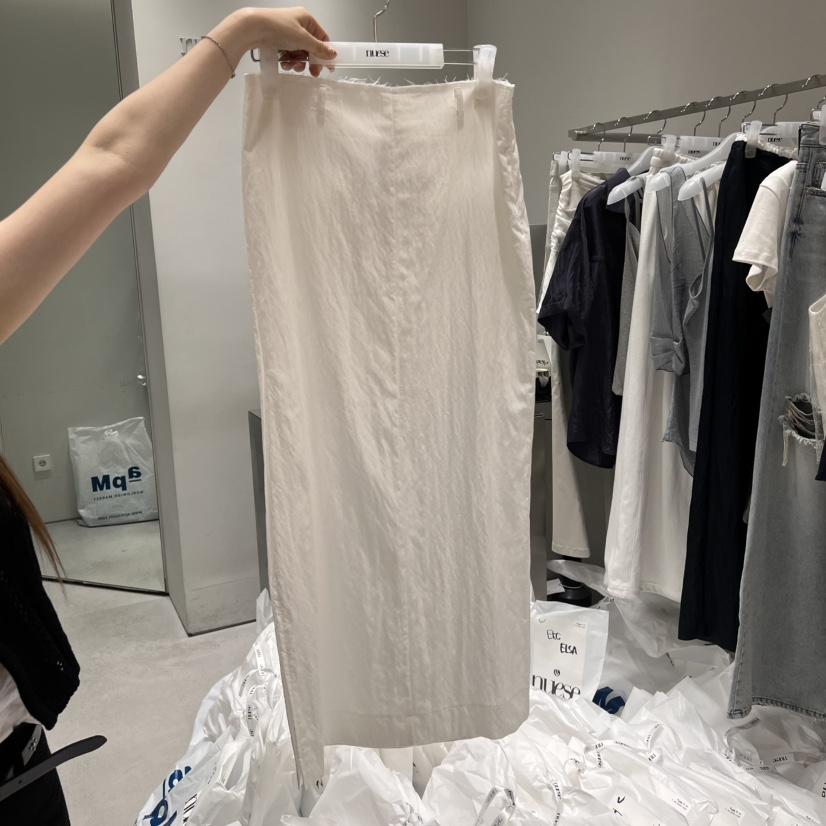 NUESE韓國代購㊣女裝新品休閑時尚推薦25春夏熱賣半身裙中短裙NUESE半身裙/中短裙
