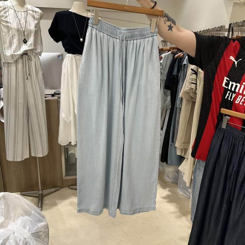 MELO東大門㊣代購女裝新款休閑職業真品25春夏時尚休閑褲綁帶MELO休閑褲