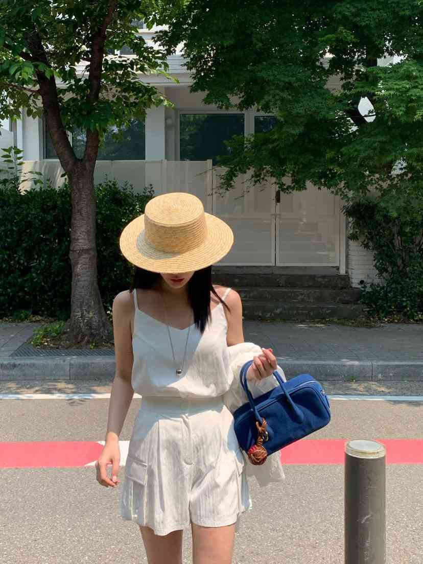 REVE CITE-L東大門㊣代購女士新品休閑推薦25春夏吊帶背心REVE CITE吊帶/背心