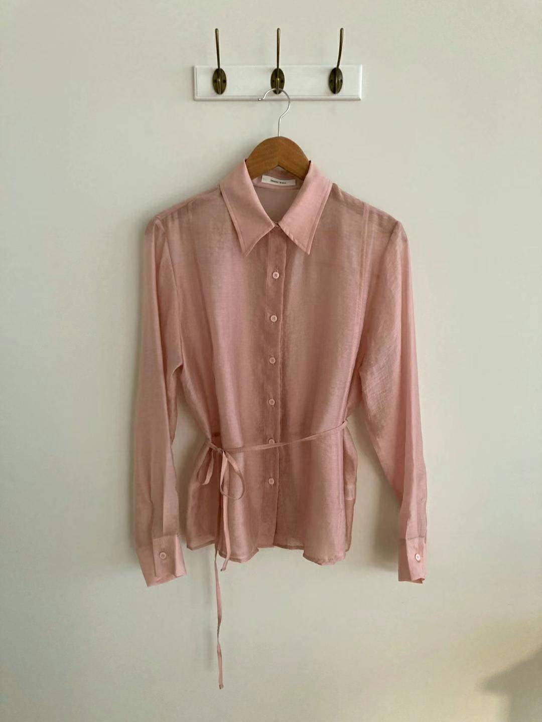 DRESSWELL東大門㊣代購女裝新品推薦真品人氣25春夏襯衫蕾絲衫DRESSWELL襯衫/蕾絲衫