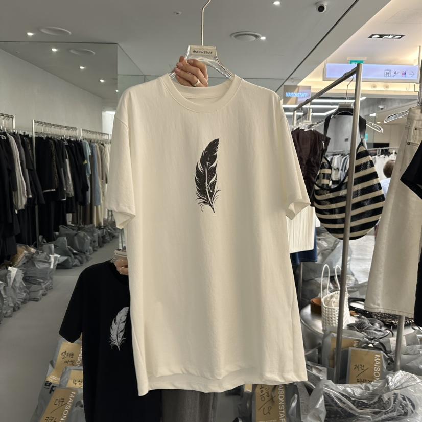 DOUBLE STANDARD/LE SMOKING/MAISONSTAFF東大門㊣直郵女裝新品真品T恤MAISONSTAFFT恤
