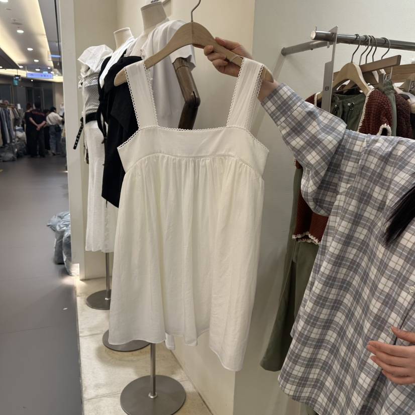 TOMGIRL東大門㊣代購女士新品休閑時尚真品推薦25春夏連衣裙TOMGIRL連衣裙