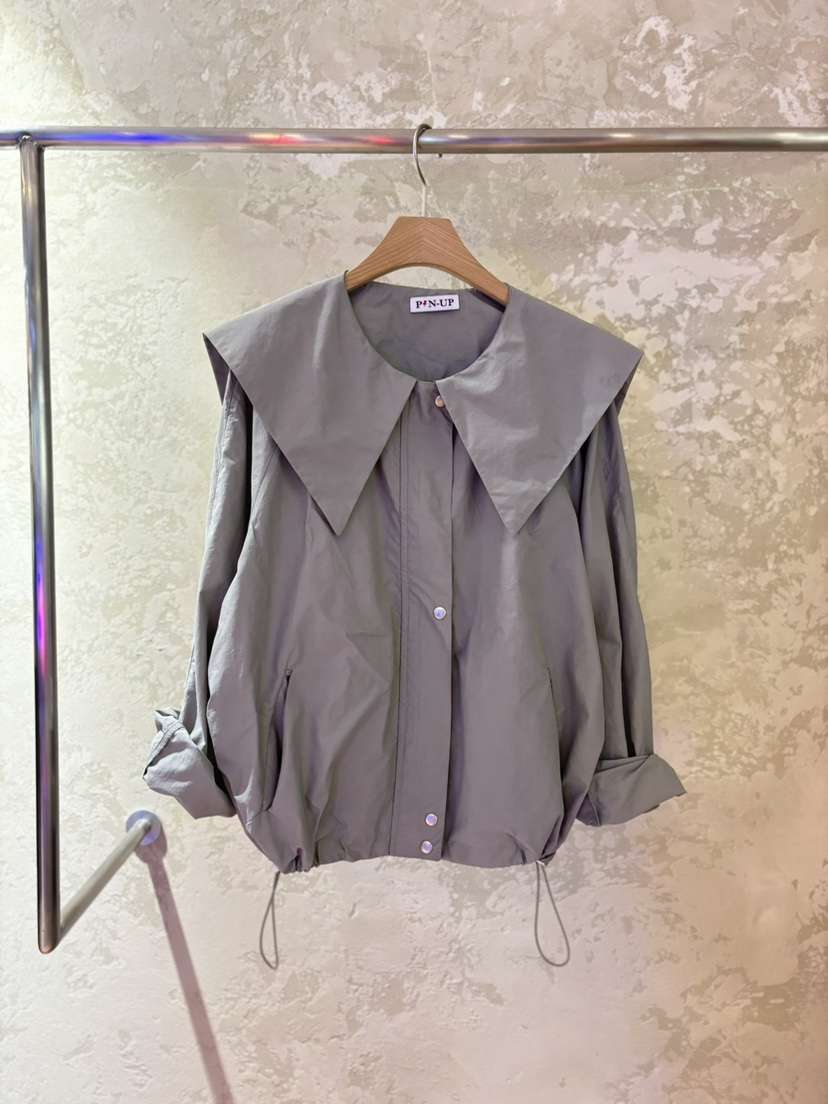 PIN-UP東大門㊣實拍女裝新品真品人氣職業25春夏熱賣時尚夾克PIN-UP夾克