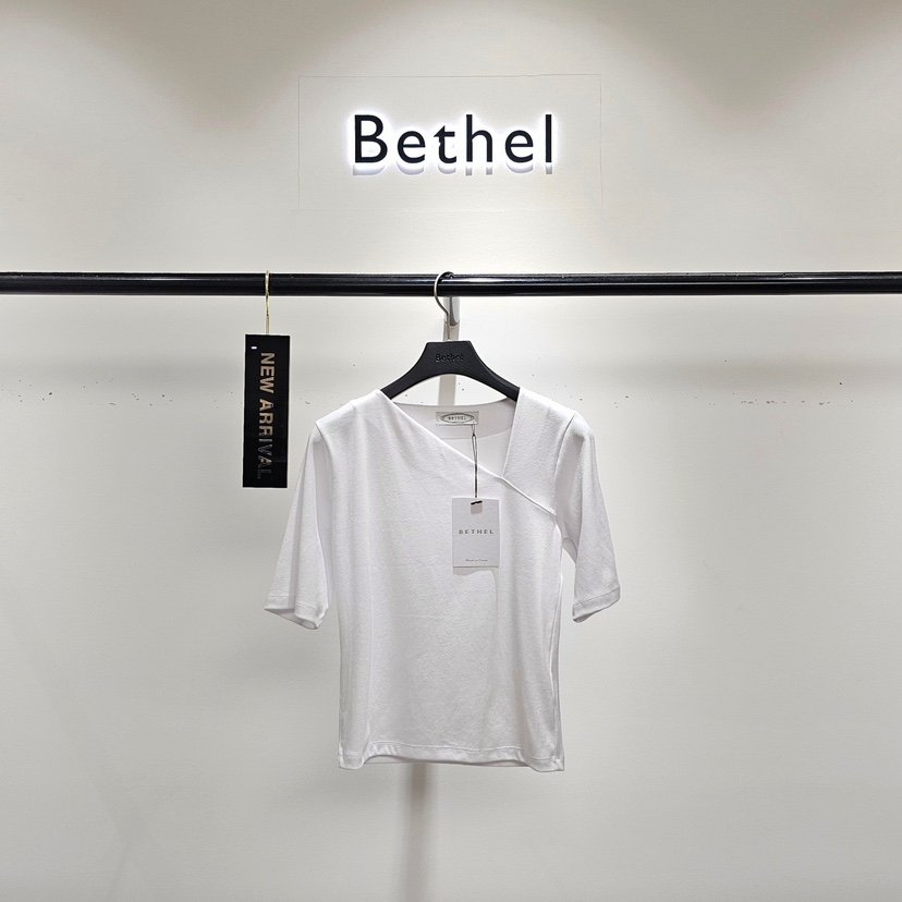 BETHEL東大門㊣直郵女裝新款人氣真品熱賣休閑時尚25春夏T恤BETHELT恤