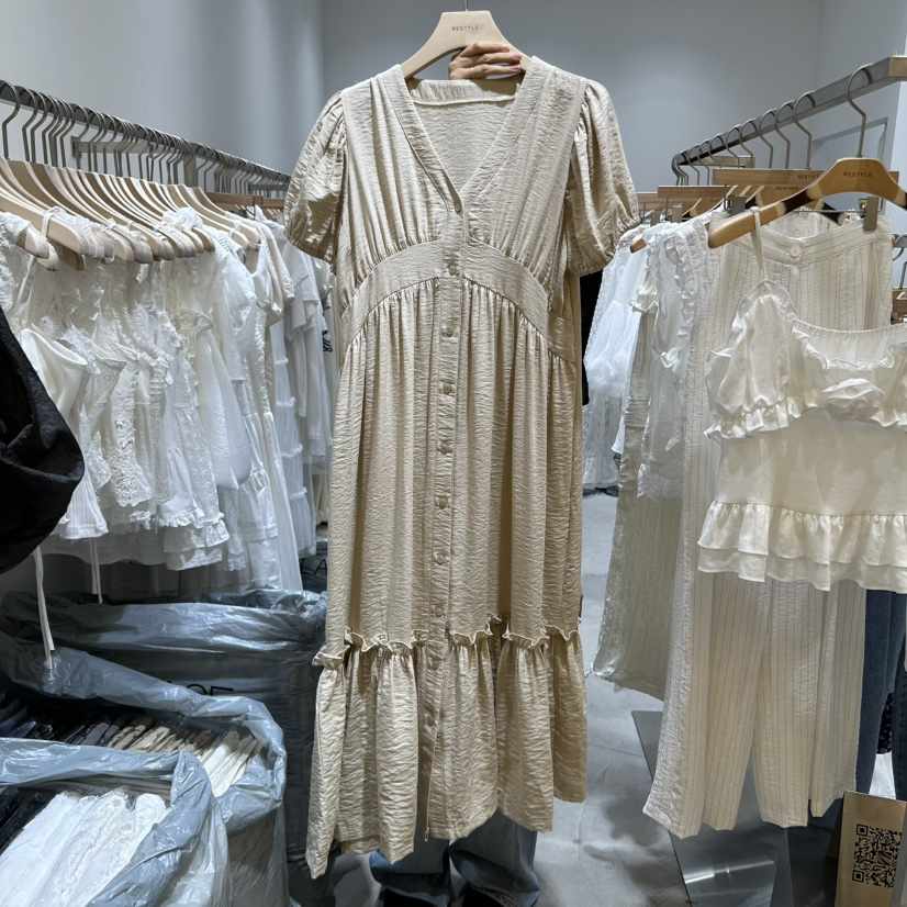 RE STYLE-Q韓國直郵㊣女士新品休閑時尚職業25春夏連衣裙RE STYLE連衣裙
