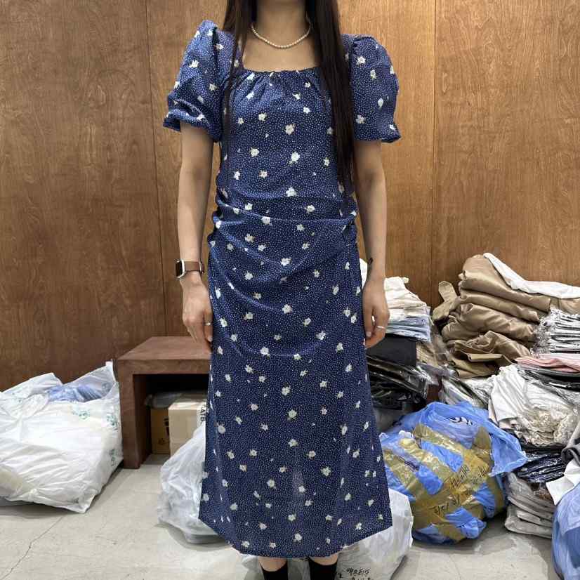 AFTERNOON-P東大門㊣代購女裝新品職業真品25春夏休閑連衣裙AFTERNOON連衣裙