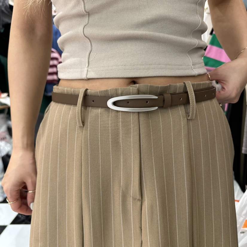 3COLOR東大門㊣實拍女士新品25春夏腰帶腰帶Three color腰帶