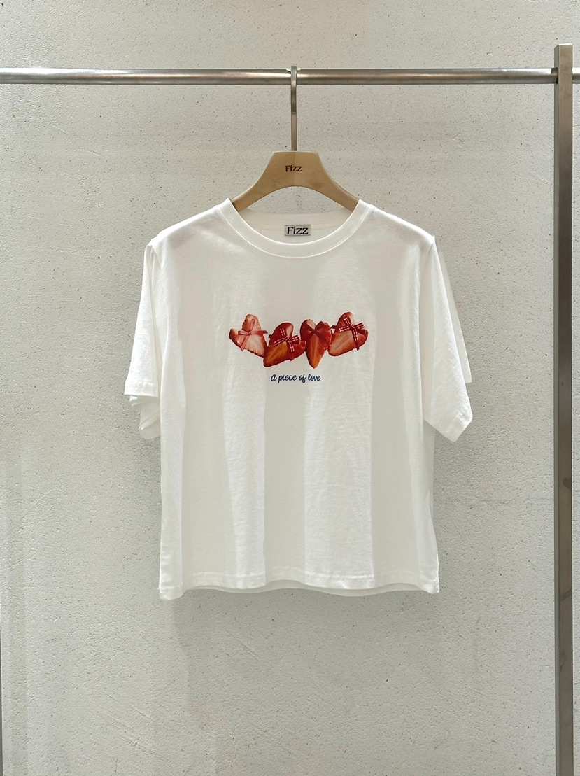 FIZZ韓國代購㊣女裝新品真品25春夏人氣推薦職業時尚熱賣T恤FIZZT恤