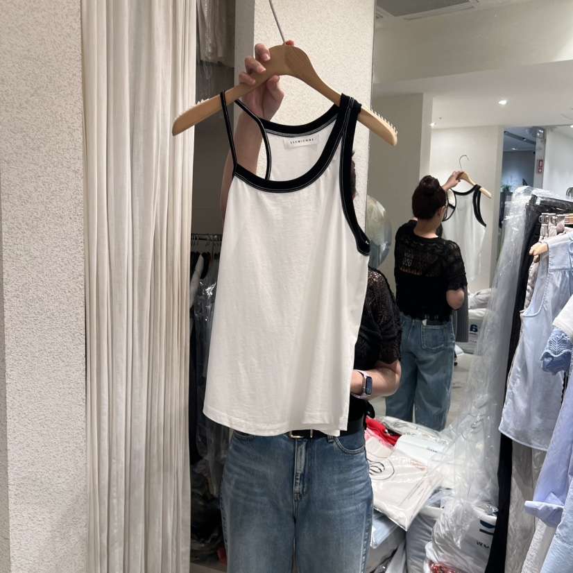 SSEMIENNE東大門㊣實拍女士新款熱賣人氣真品職業推薦吊帶背心SSEMIENNE吊帶/背心