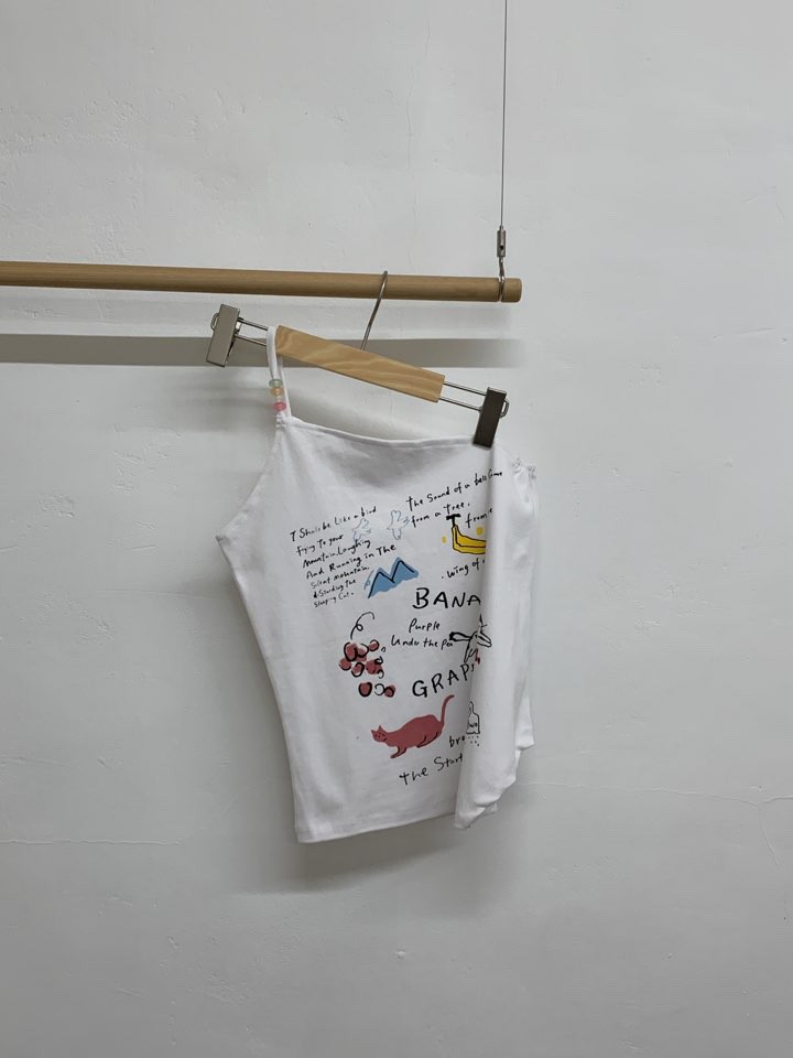MORE THAN-P韓國直郵㊣女士新品真品休閑時尚25春夏吊帶背心MORE THAN吊帶/背心
