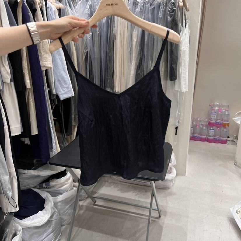 FRE韓國代購㊣女裝新款真品25春夏休閑人氣職業熱賣吊帶背心FRE吊帶/背心