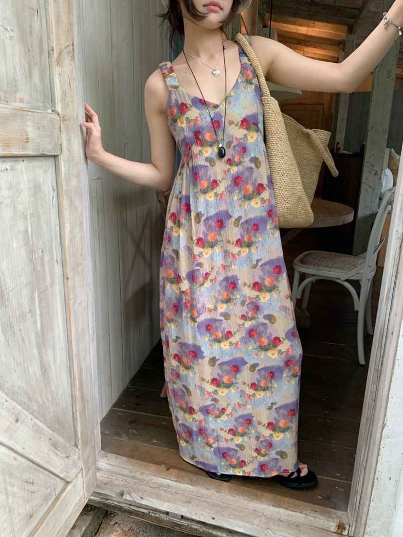 HER韓國代購㊣女士新款休閑推薦真品熱賣25春夏時尚人氣連衣裙HER連衣裙