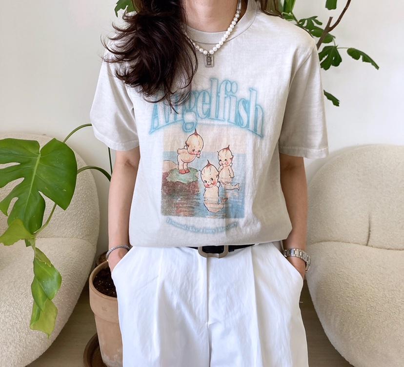 HANNA-A韓國代購㊣女士新款推薦熱賣人氣真品職業25春夏T恤HANNAT恤