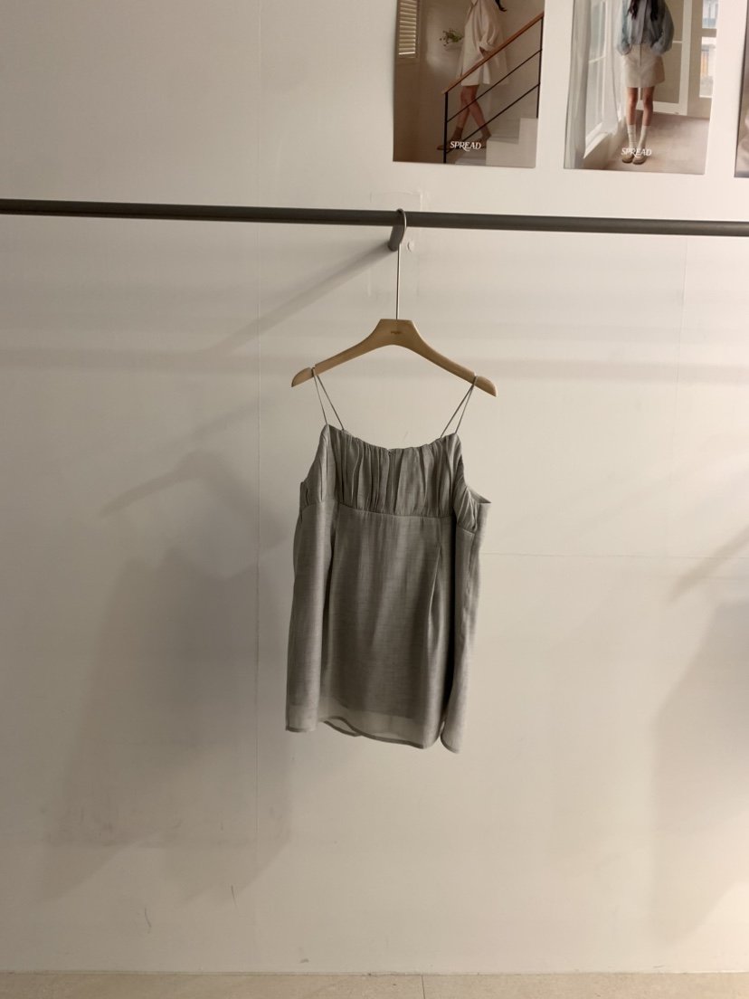 SPREAD韓國代購㊣女士新品熱賣25春夏休閑時尚職業吊帶背心SPREAD吊帶/背心
