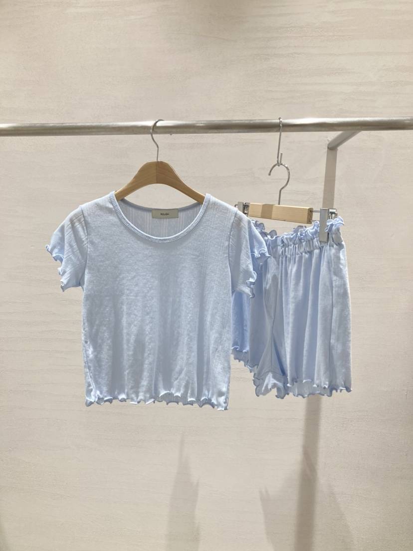 ROUGH東大門㊣直郵女裝新品真品時尚休閑人氣睡衣兩件套套裝ROUGH睡衣