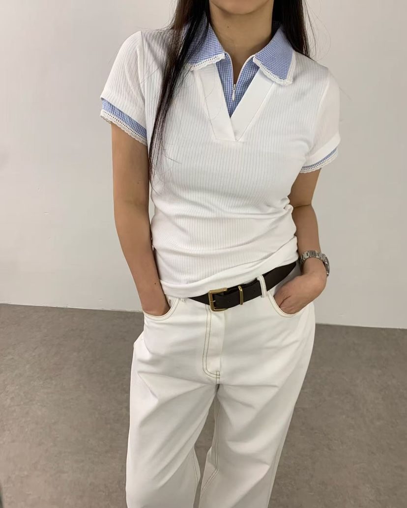 J CRANE-A東大門㊣代購女士新品真品人氣推薦休閑25春夏T恤J CRANET恤