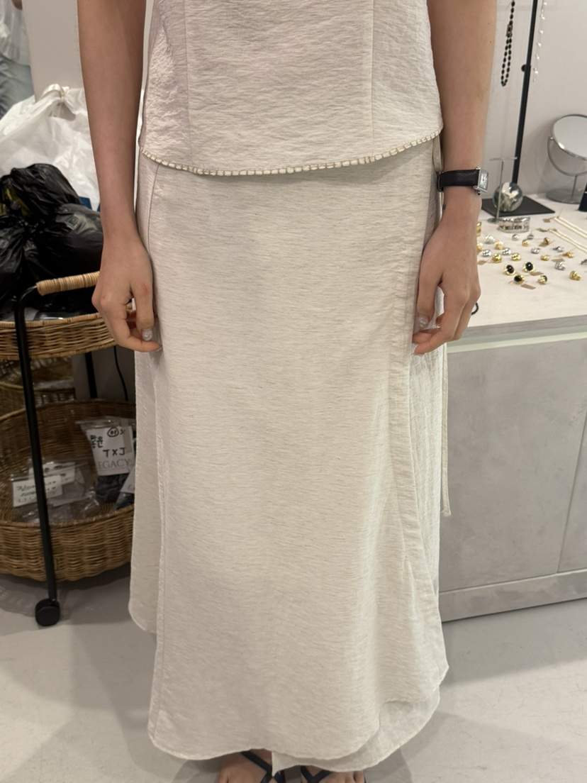 ALATE東大門㊣直郵女裝新款熱賣休閑推薦時尚人氣職業長裙雙層LEGACY長裙