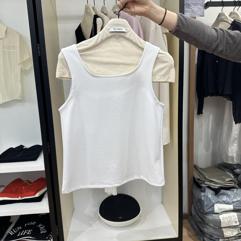 MUYBIEN東大門㊣直郵女士新品人氣熱賣休閑時尚25春夏吊帶背心MUYBIEN吊帶/背心