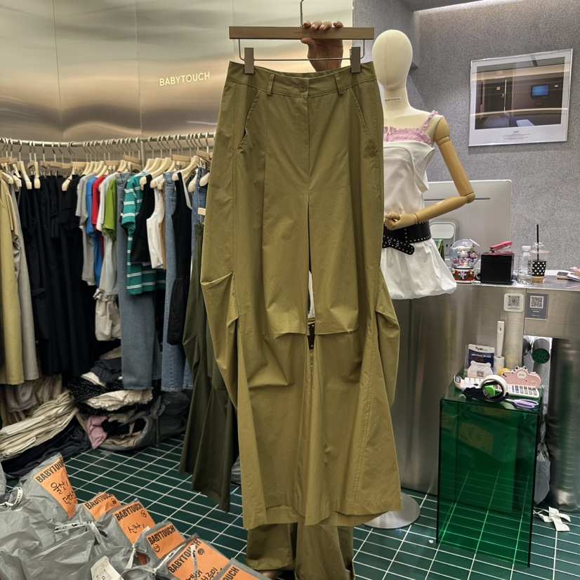 BABYTOUCH東大門㊣代購女裝新品人氣休閑推薦職業25春夏休閑褲BABYTOUCH休閑褲