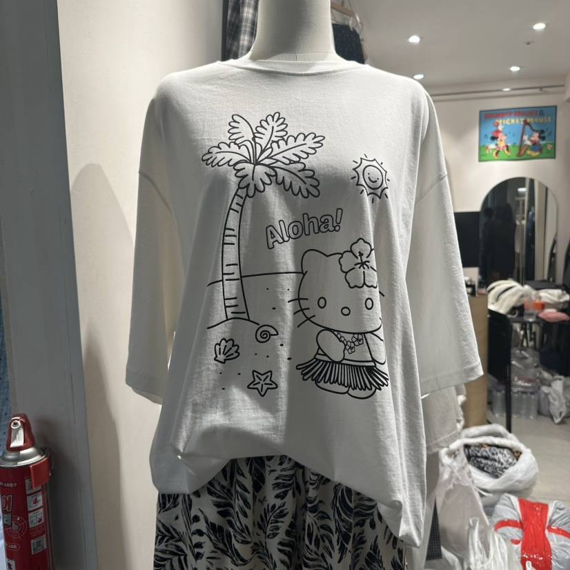 J.BALLOON韓國直郵㊣女士新品人氣休閑熱賣時尚職業推薦T恤J.BALLOONT恤