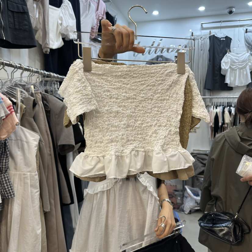 BILLION-L韓國直郵㊣女士新品休閑熱賣25春夏職業推薦真品T恤BILLION-LT恤