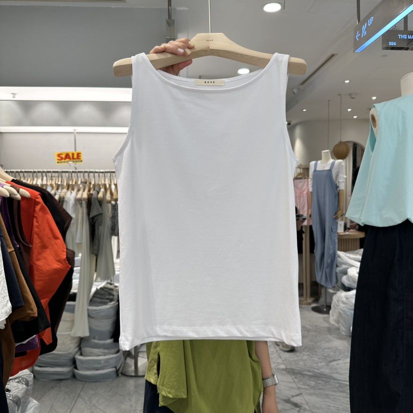 REVE-L韓國直郵㊣女士新品真品時尚職業25春夏人氣吊帶背心REVE-L吊帶/背心