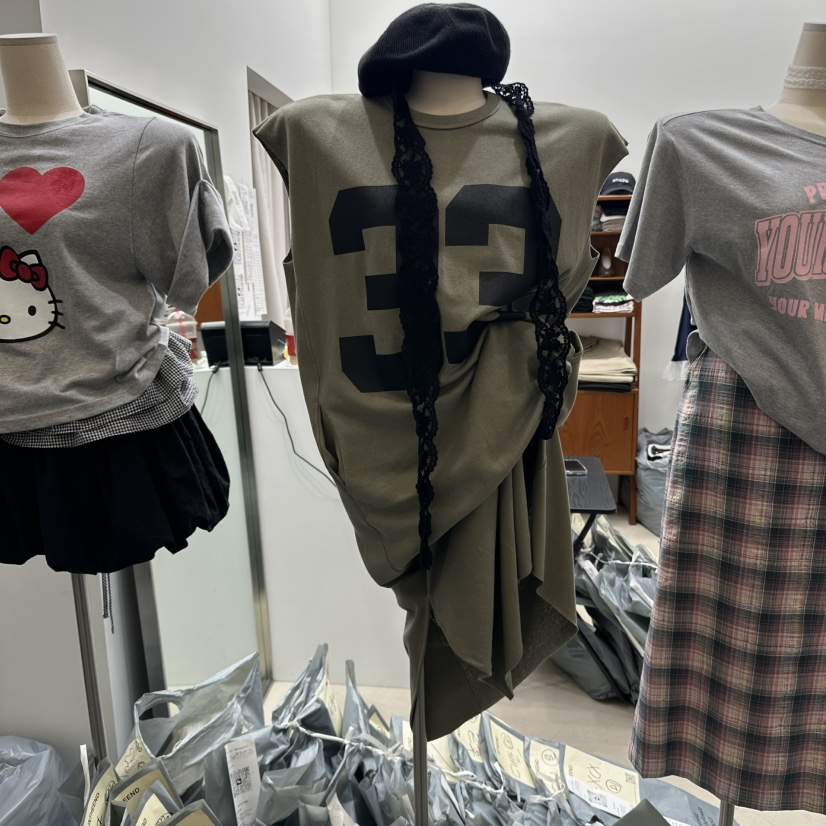 INTHEEND東大門㊣實拍女裝新品真品時尚25春夏熱賣職業連衣裙INTHEEND連衣裙
