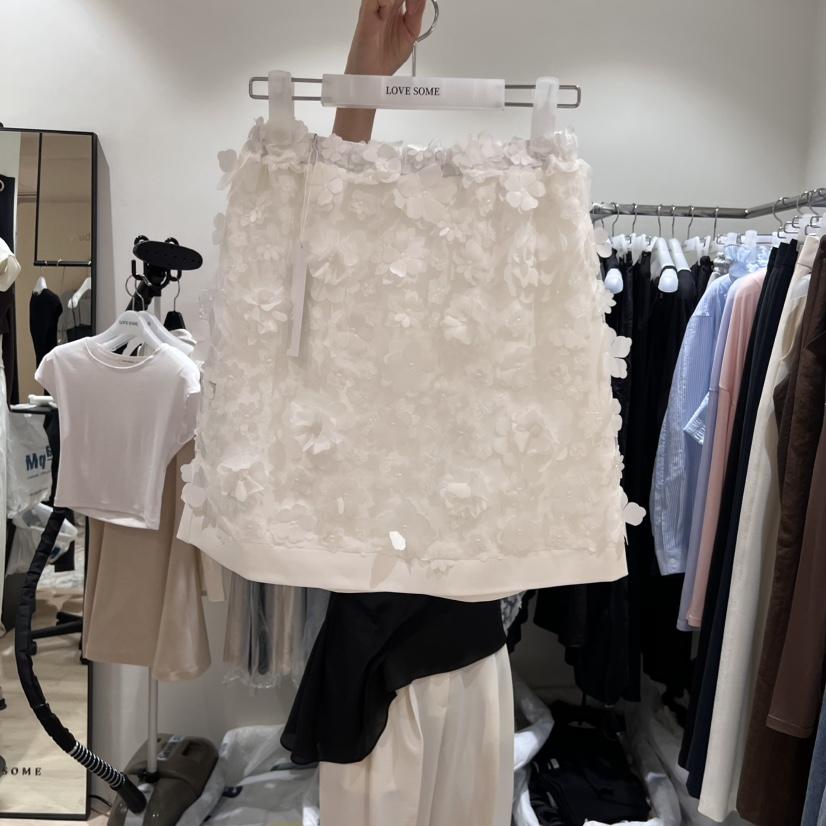 LOVE SOME韓國代購㊣女裝新品人氣推薦休閑時尚真品職業短裙LOVE SOME短裙