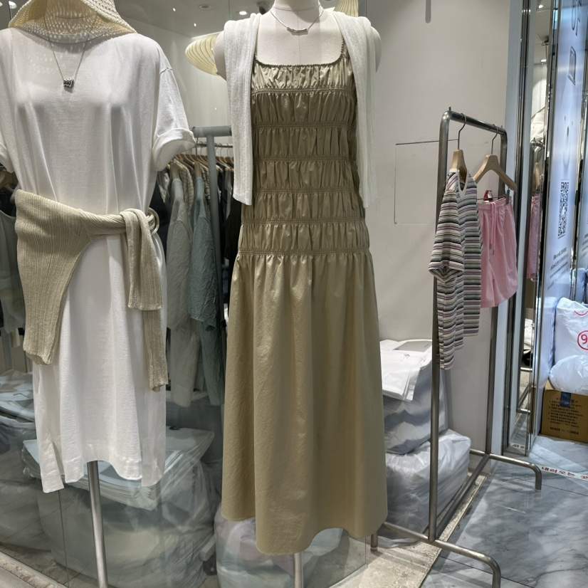 MAJDAN韓國代購㊣女裝新款推薦人氣真品休閑時尚職業連衣裙MAJDAN連衣裙
