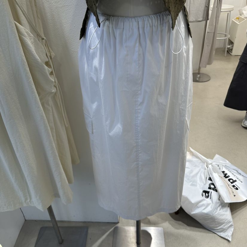 GOLDEN MARKET韓國直郵㊣女士新款休閑25春夏職業真品長裙GOLDEN MARKET長裙