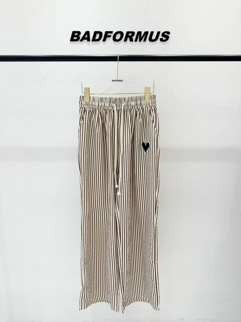BADFORMUS韓國代購㊣女裝新品25春夏真品人氣時尚職業休閑褲BADFORMUS休閑褲