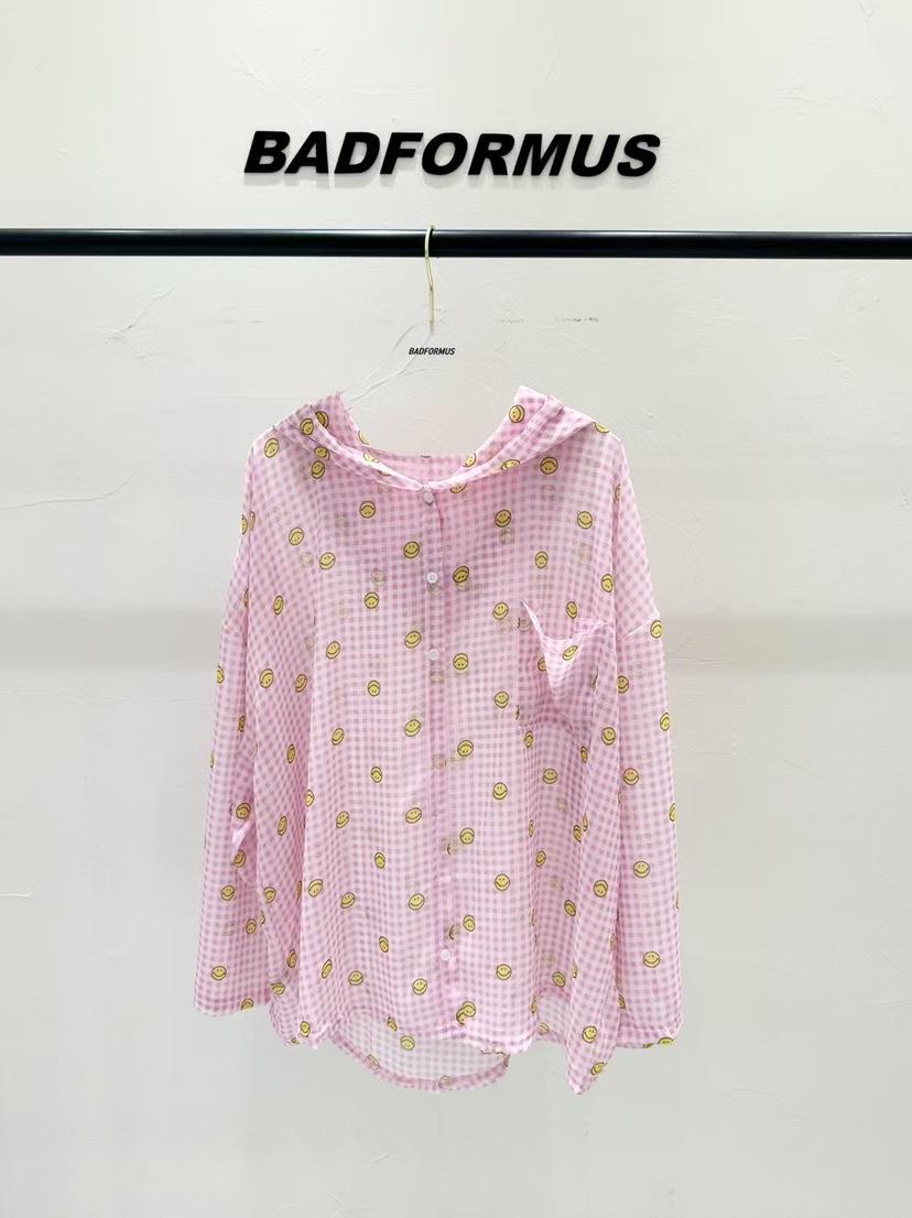 BADFORMUS東大門㊣直郵女士新品真品人氣時尚休閑襯衫蕾絲衫BADFORMUS襯衫/蕾絲衫