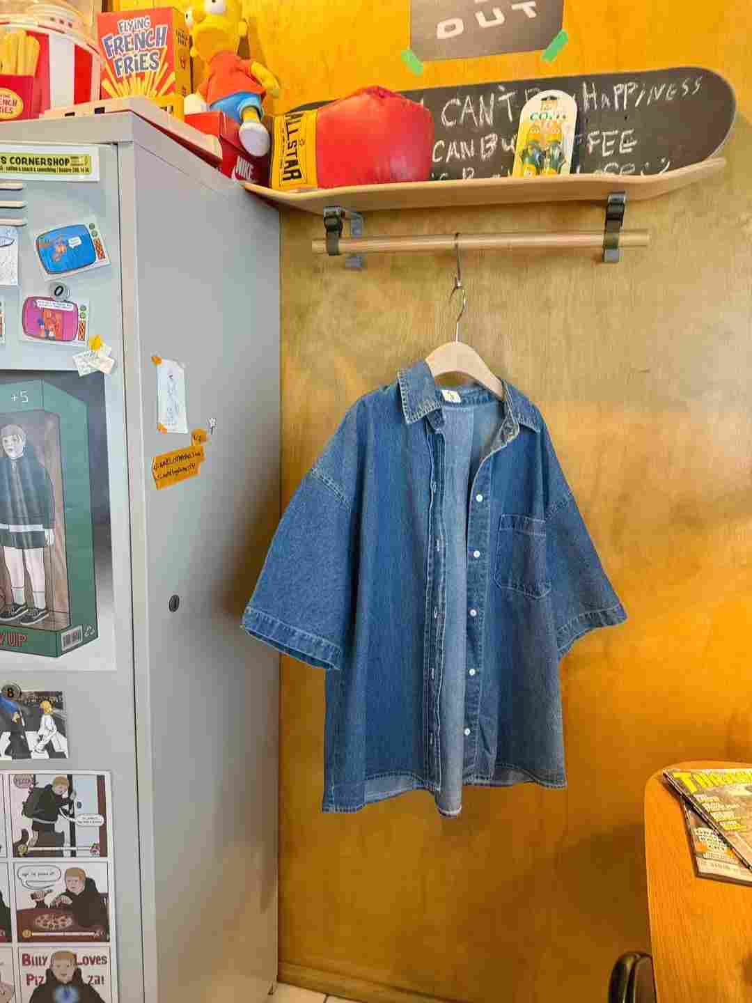 STANDING東大門㊣代購女裝新品25春夏推薦真品襯衫蕾絲衫紐扣STANDING襯衫/蕾絲衫