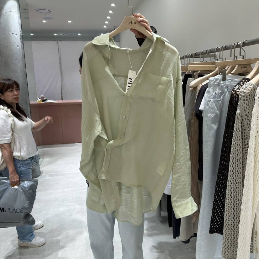 PITA東大門㊣代購女士新品時尚推薦人氣職業襯衫蕾絲衫亞麻THE VERLIN/piTa襯衫/蕾絲衫