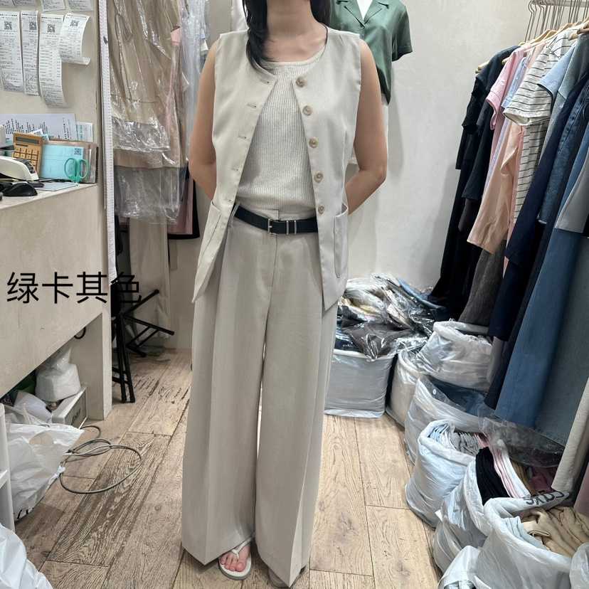 2ND GATE韓國代購㊣女裝新款真品時尚25春夏推薦套裝不含腰帶2ND GATE套裝