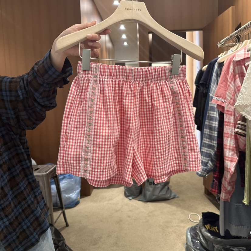 REPERTORY韓國代購㊣女士新品職業25春夏休閑人氣時尚推薦短褲REPERTORY短褲