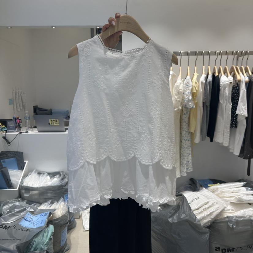 RICH SISTER東大門㊣實拍女裝新品25春夏人氣休閑吊帶背心RICH SISTER吊帶/背心