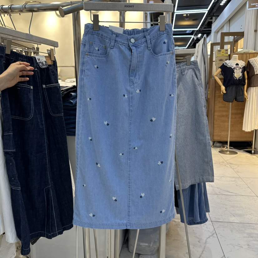 POCKET-Q東大門㊣代購女士新品職業25春夏人氣時尚推薦長裙POCKET-Q長裙