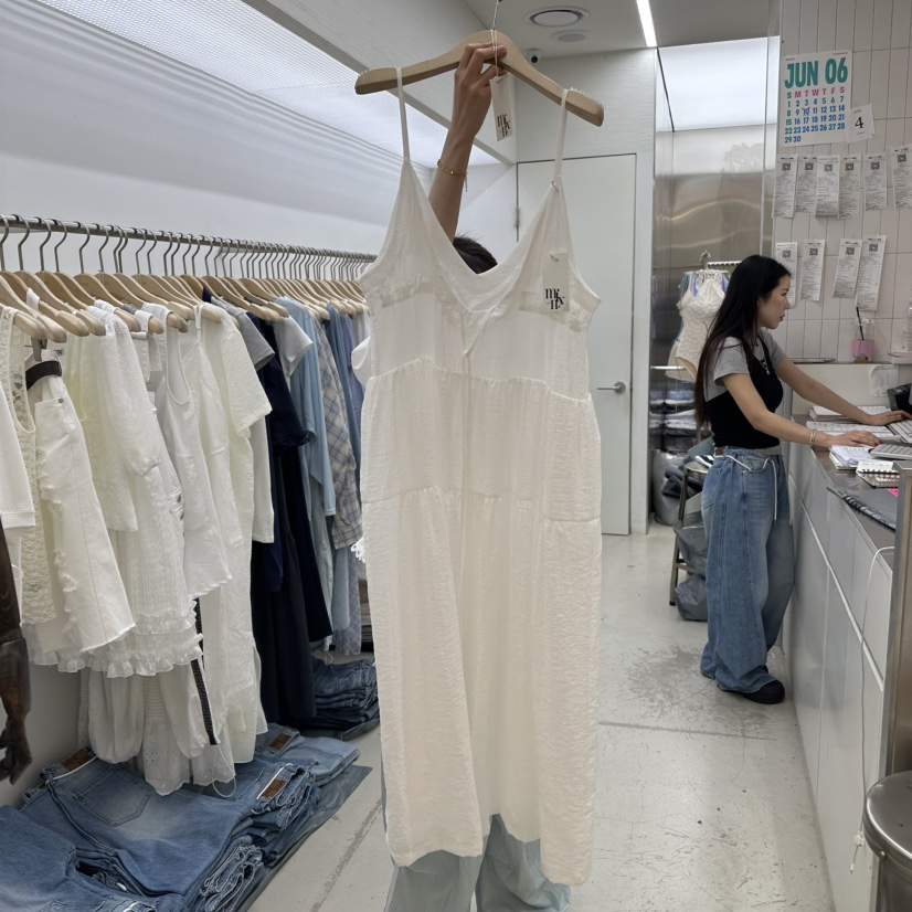 MIXXIN東大門㊣實拍女士新品人氣時尚25春夏真品推薦連衣裙MIXXIN連衣裙