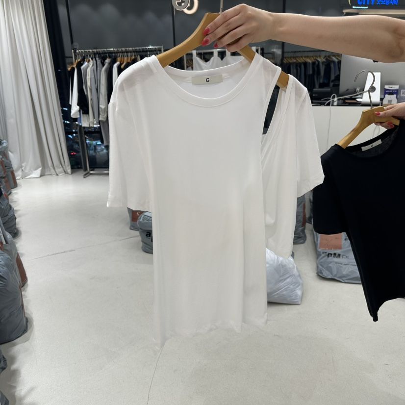 TREND SELLER/G東大門㊣實拍女裝新品推薦真品人氣職業T恤G/TREND SELLERT恤
