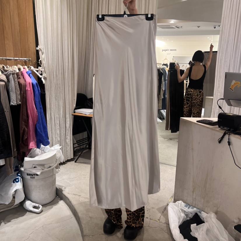 PAPERMOON韓國代購㊣女裝新品推薦25春夏職業熱賣人氣時尚長裙paper moon長裙