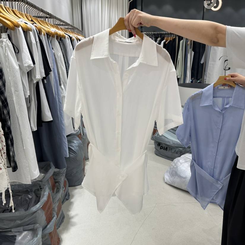 TREND SELLER/G韓國直郵㊣女裝新品真品熱賣人氣襯衫蕾絲衫G/TREND SELLER襯衫/蕾絲衫