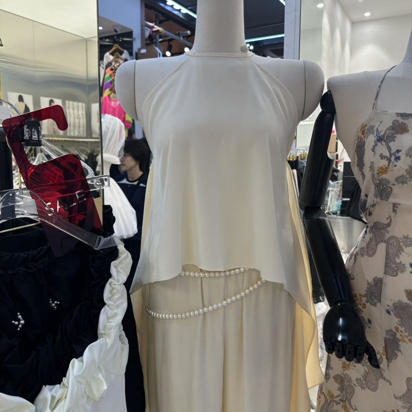 CHARLES THE SECOND東大門㊣直郵女士新品時尚推薦吊帶背心CHARLES THE SECOND/CHEAP-CHIC吊帶/背心