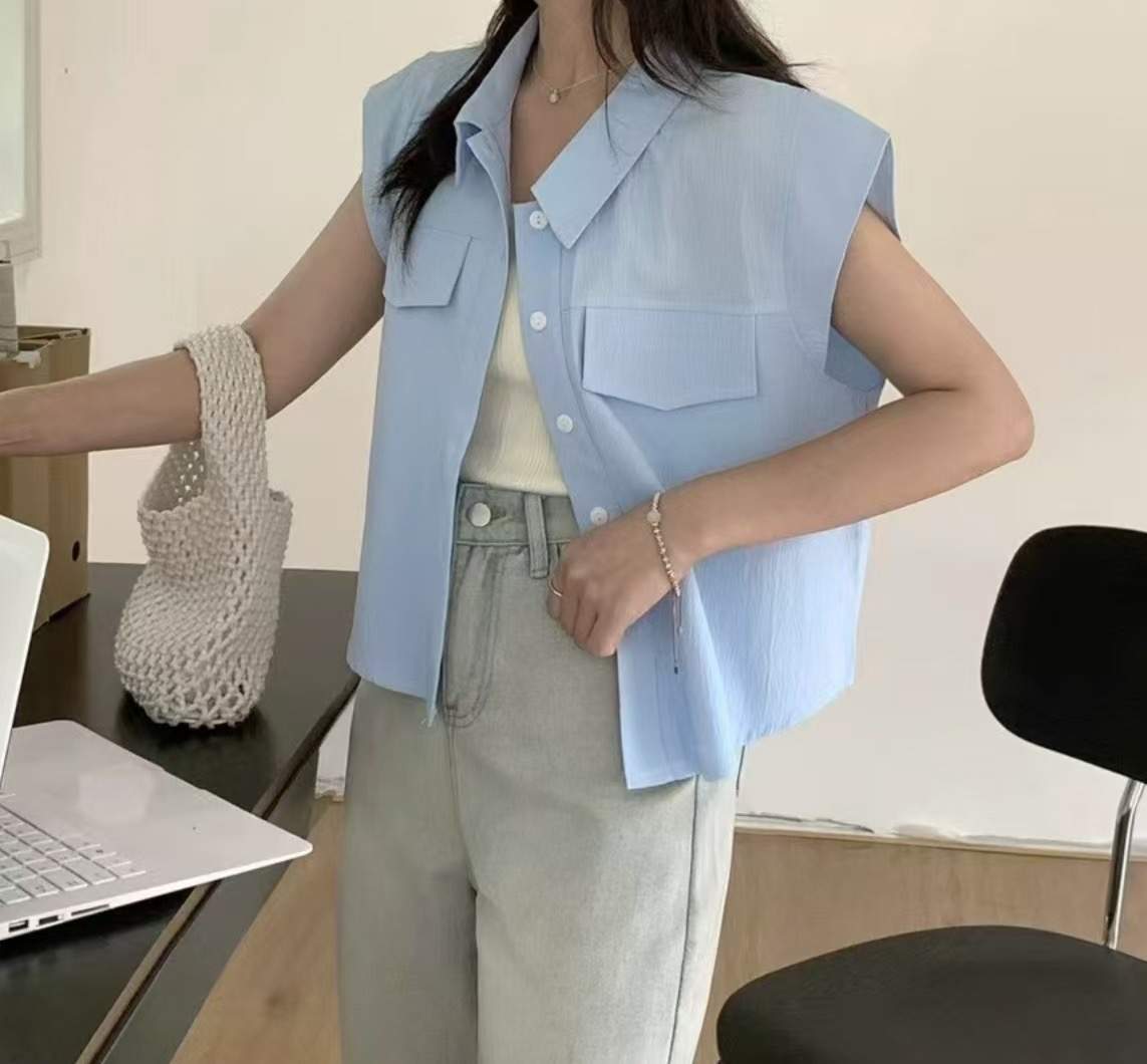 PICKS東大門㊣代購女裝新品推薦職業時尚25春夏熱賣襯衫蕾絲衫PICKS襯衫/蕾絲衫