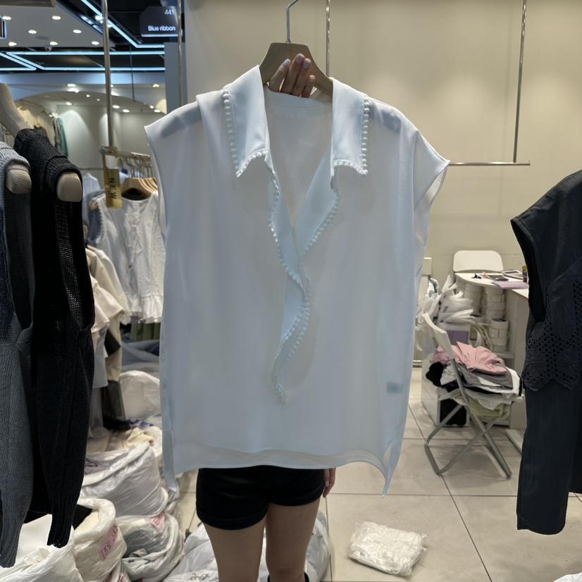 BLUE RIBBON韓國直郵㊣女裝新品人氣熱賣休閑時尚吊帶背心BLUE RIBBON吊帶/背心