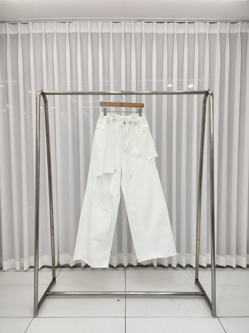 THE FIRST-Q韓國代購㊣女士新品25春夏休閑真品休閑褲棉質THE FIRST休閑褲