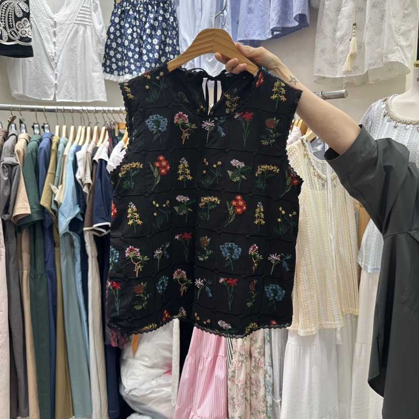 BIKINI東大門㊣實拍女裝新品25春夏真品時尚熱賣推薦吊帶背心BIKINI吊帶/背心
