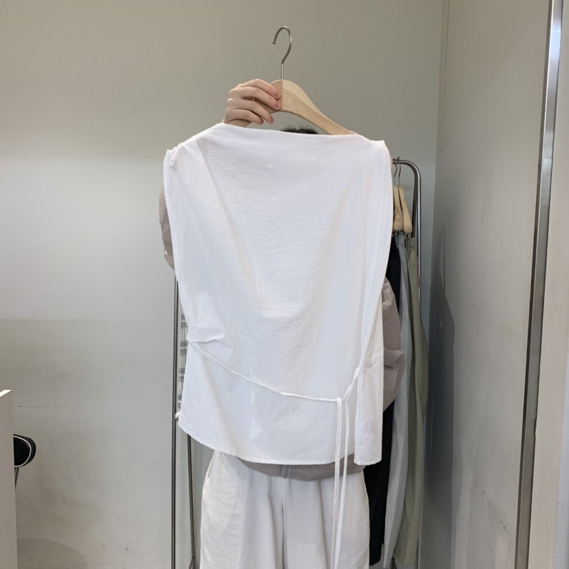 OUTRENE東大門㊣直郵女裝新品休閑職業真品25春夏襯衫蕾絲衫OUTRENE襯衫/蕾絲衫