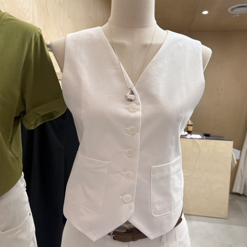 PLEASURE東大門㊣代購女士新品25春夏職業推薦真品人氣馬甲PLEASURE馬甲
