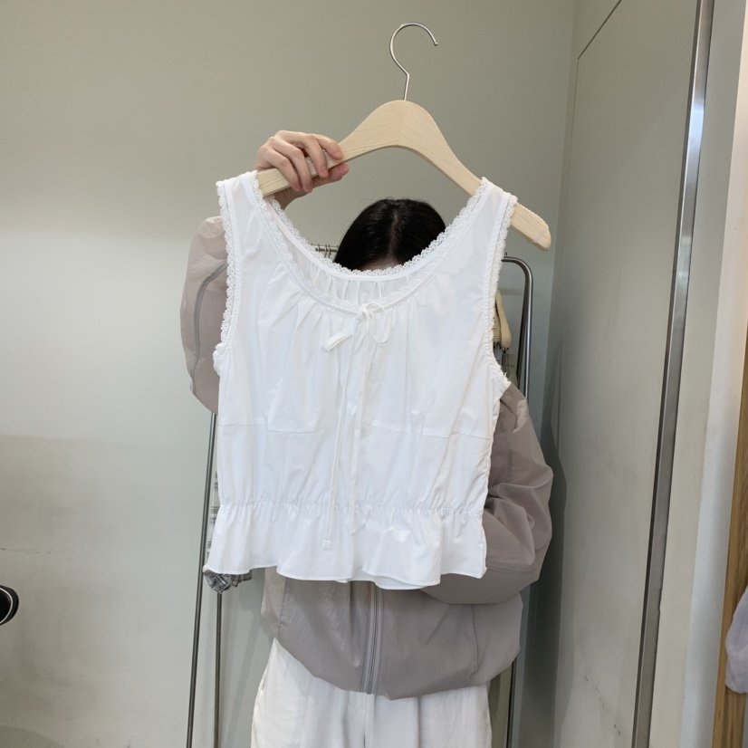 OUTRENE東大門㊣實拍女士新品人氣25春夏時尚熱賣職業吊帶背心OUTRENE吊帶/背心